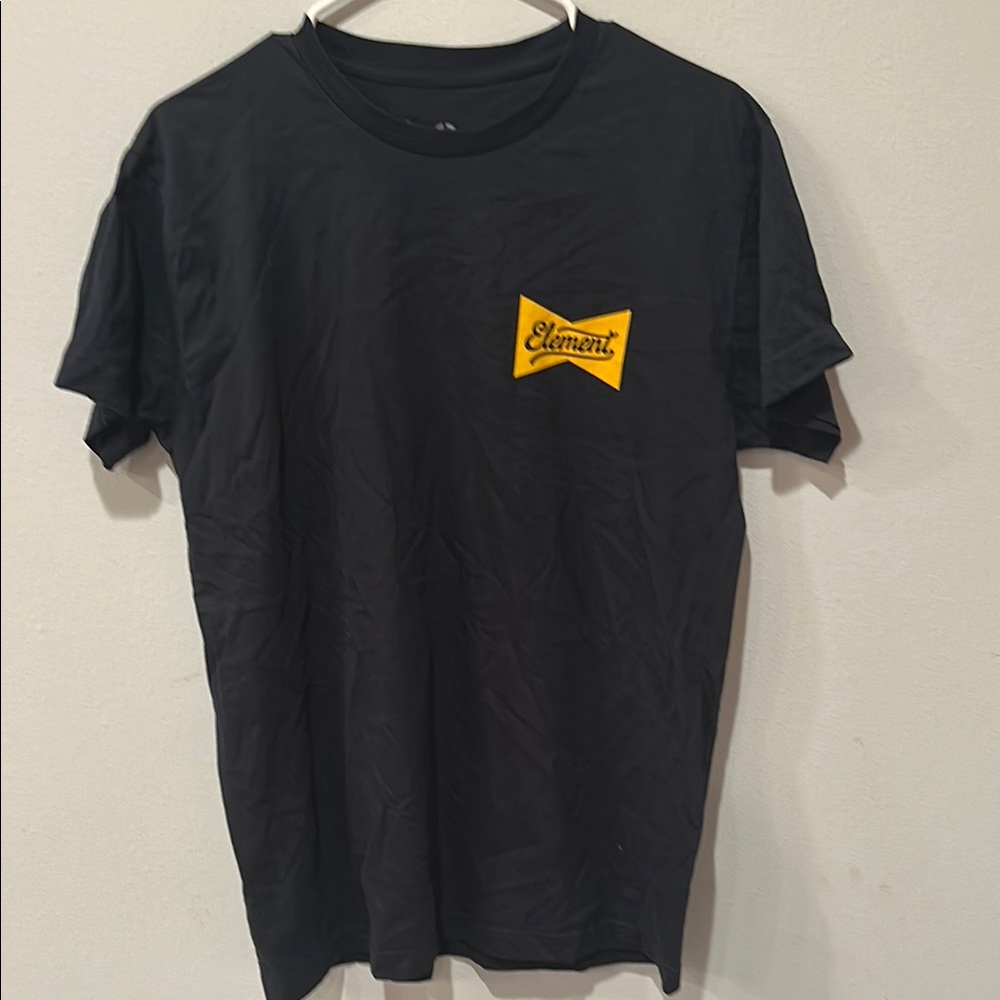 Element Black and Yellow Short Sleeve Tee